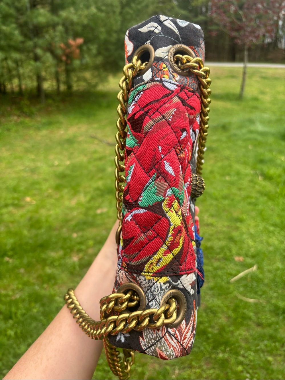 Kurt Geiger Embroidered Shoulder Bag - Picture 15 of 17